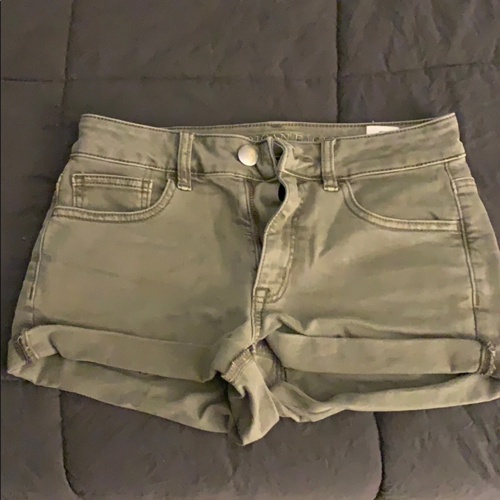 Hi-rise shortie AE shorts